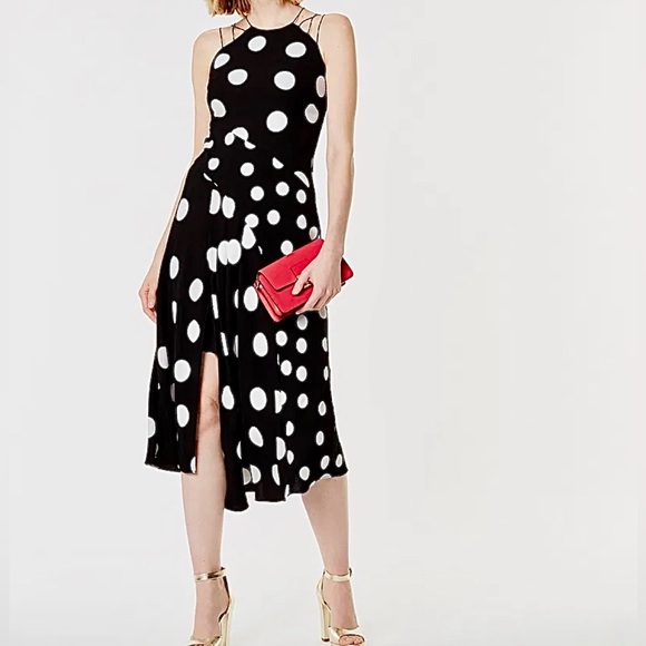 Karen Millen Dresses & Skirts - Karen Millen Polka Dot Midi Dress